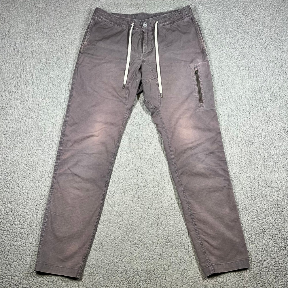 Vuori Ripstop Climber Pants Mens Medium Charcoal Gray V412 Tapered Jogger